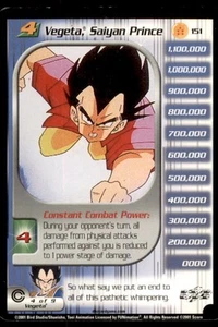 Dragon Ball Z Score Trunks Saga Vegeta 2001, Saiyan Prince Inglés #151 - Imagen 1 de 2