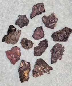 Meteorit Magnetstücke 12 At 2,5oz. - Bild 1 von 16