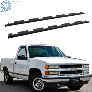 For 88-99 Chevy GMC Pickup Truck Outer Front Window Sweep Weatherstrip Seal Pair - Picture 1 of 14