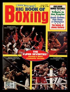 Roberto Duran & Leon Spinks Autographed Book of Boxing Magazine Beckett BK08740 - Picture 1 of 3