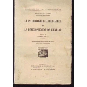 La psychologie d'Alfred Adler et le développement de l'enfant | Bon état - Picture 1 of 1