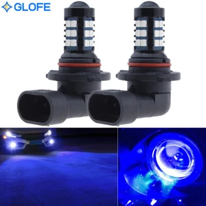 2X Blue 9006 High Power Bright LED Bulbs 3030 30-SMD Fog light/Driving Lights - Picture 1 of 11