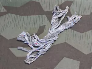 Mechas de limpieza de orificio de rifle Wehrmacht alemán original de la Segunda Guerra Mundial para kit de limpieza K98 paño - Imagen 1 de 9