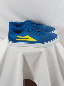 Lakai Manchester Mens Blue/Gold Skate Inspired Sneakers Shoes Sz. 10 NWOB - Picture 1 of 12