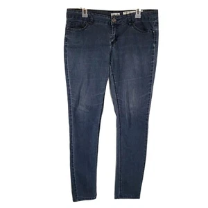 Indigo Rein Jeans Junior Übergröße 13 dunkel Skinny Baumwolle Elasthan Stretch  - Bild 1 von 5