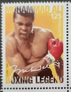 Österreich - Muhammad Ali Boxen - Einzelstempel - postfrisch - Bild 1 von 1