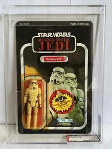 Star Wars Vintage Kenner 1984 STORMTROOPER 77 back Graded AFA MOC NEW SEALED!!! - Picture 1 of 9