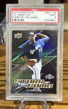 2009 Upper Deck Stars Of The Game CC Sabathia Milwaukee Brewers PSA 9 GH-CS