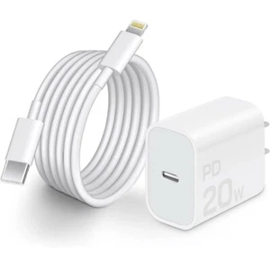 Original USB-C Fast Charger For iPhone 14 13 12 11 Pro Max XS Type C Cable - Picture 1 of 23