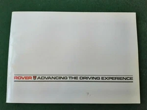 Vintage ROVER brochure.Rover 2000,2300,2300S,2600S,3500SE,Vanden Plas.32 pages - Picture 1 of 12