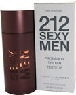212 Sexy by Carolina Herrera 3.4/3.3 EDT Spray for Men - New in Tester Box