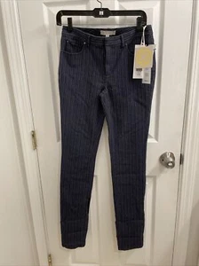 Etcetera Blue Fitted Jean Pants Size 0 - Picture 1 of 3