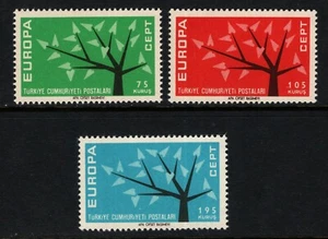 OPC 1962 Turkey Europa Set Sc#1553-5 MNH 46327 - Picture 1 of 1