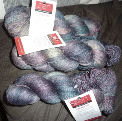 Jardín de hilo Zen - SEDA SERENIDAD - MERINO/NYLON - LOTE DE 3 MADEJAS ROBLE 2219 Foto 1 de 4