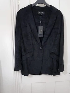 RAG & BONE MARGOT CORD VELVET BOYFRIEND FIT BLAZER SIZE Uk 10 - Picture 1 of 12