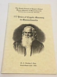 175 Jahre Kryptisches Mauerwerk in MA. Freimaurerei Softcover 59p. , 2001 - Bild 1 von 5