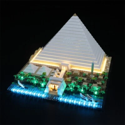 LED light Kit For 21058 Architecture Great Pyramid of Giza - Image 1 of 4