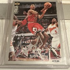 1994-95 Collector's Choice Silver Signature #33 Scottie Pippen Bulls