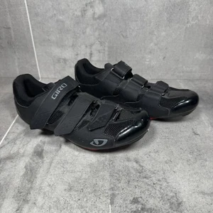 Giro Road Cycling Shoes Mens Size 10 EUR 43 Black Hook & Loop - Arc1+ Adjuster - Picture 1 of 6