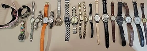 Mixed Vintage to Modern Wrist Watch Lot- UNTESTED- - Picture 1 of 24