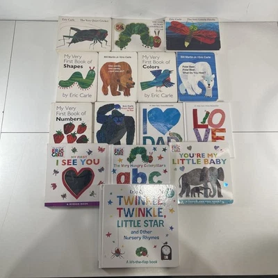 Lot of 15 Eric Carle Children's Picture Books - Image 1 of 2