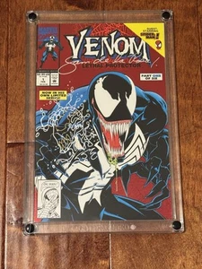 Venom Lethal Protector #1 Signed Remark Sam De La Rosa 1st Venom in Gator Guard - Bild 1 von 3