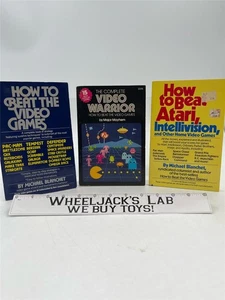 LOT How to Beat Video Games & Beat ATARI by Blanchet Complete Video Warrior 1982 - Afbeelding 1 van 8