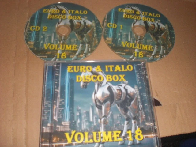 2 CD´s - Euro + italo disco box 18 - Wie deep dance - Gebraucht - neuwertig - Bild 1 von 1