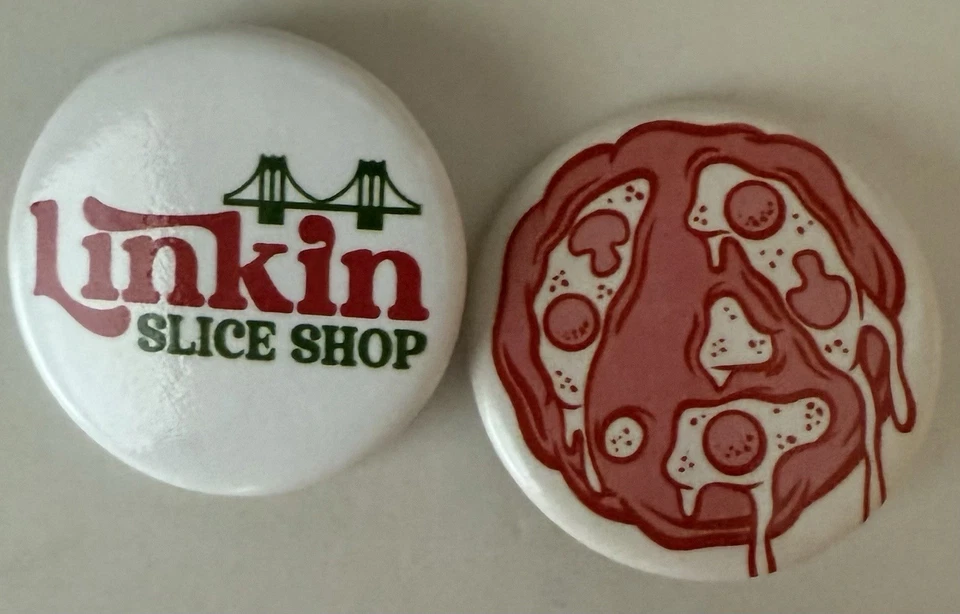 Linkin Park x Linkin Slice Shop Botones Brooklyn Pop Up Exclusivo 2025 EN MANO Foto 1 de 1