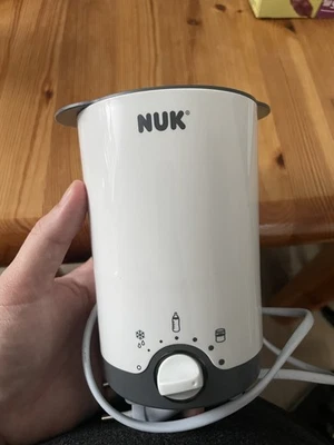 NUK Thermo 3in1 Babyflaschenwärmer | schonendes Auftauen, Erwärmen und Warmhalte - Bild 1 von 4