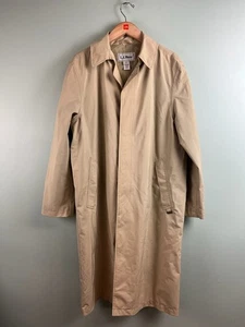 Vintage LL Bean Herren Small Parka Trenchcoat beige Goretex leichter Regenmantel OFD90 - Bild 1 von 12