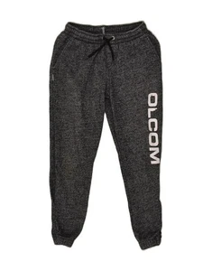 VOLCOM Boys Graphic Tracksuit Trousers Joggers 9-10 Years Grey Flecked BF45 - Picture 1 of 3