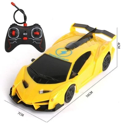 1/28 Wall Climbing RC Car Kid Toys Dual Mode Racing Shockproof Vehicle Model Kit - Image 1 of 4