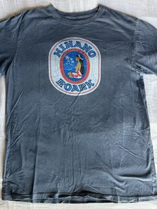Vintage Wash Blue Single Stitch Hinano Roark Premium Beer Island T-Shirt Gr. XL - Bild 1 von 23