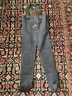 Caddis Men's Green Neoprene Stocking Foot Waders, Medium - Image 1 of 4