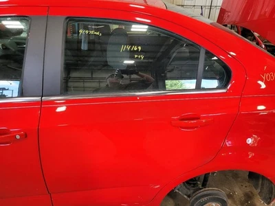 12 - 19 Chevy SONIC Driver Left Rear Side Door Sedan Electric Red Foto 1 de 4