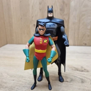 DC Universe Batman & Robin Action Figure Toys Mattel Dark Knight - Picture 1 of 14