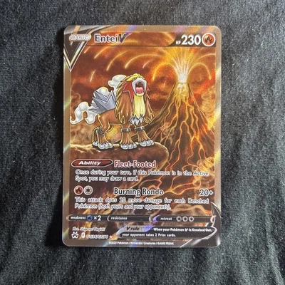 Entei v Crown Zenith Galarian Gallery Holo Ultra Rare Pokémon TCG GG36/GG70 - Image 1 of 2