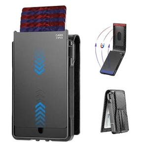Wallet for Men, Ultra Slim Credit Card Holder 10-12 Cards, RFID Blocking with... - Picture 1 of 9