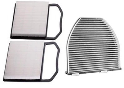 Kit de filtro de aire de motor y filtro de cabina para Mercedes Benz E400 2015 2016 2017 2018 Foto 1 de 4