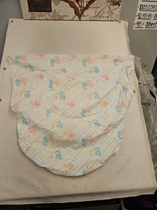 Vintage Care Bears Pink Fitted Crib Sheet Love A Lot So Sweet - Picture 1 of 5