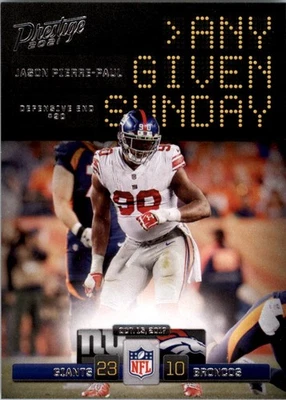 2021 Prestige Any Given Sunday #5 Jason Pierre-Paul - FB - Image 1 of 2