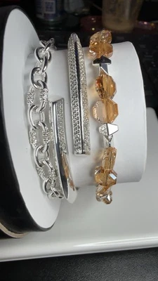 RBP Always Classy And Fabulous RBP7821 Stack Bracelet Lab Created Stones - Image 1 of 3