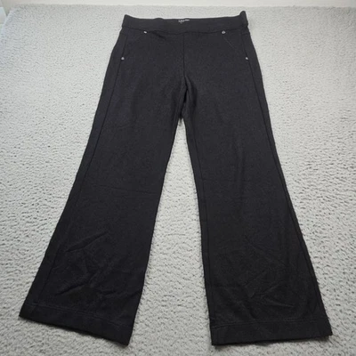 Calvin Klein Pants Womens XL Black Flat Front Chino Wide Leg Baggy Quick Dry - Image 1 of 4