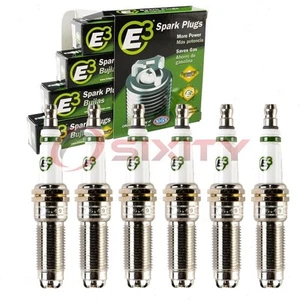 6 pc E3 Spark Plugs for 2015-2022 Ford Transit-150 3.5L 3.7L V6 Ignition zw - Picture 1 of 5