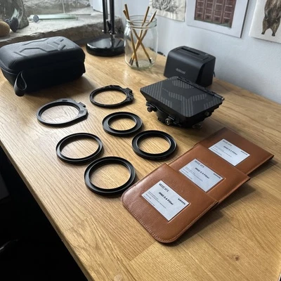 Tilta Mirage Matte Box 67/72/77/82 Rings + 2nd Stage + Vaxis IRND 0.3, 0.6 & 0.9 - Image 1 of 4