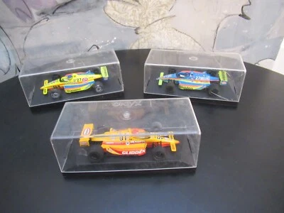 LOTE DE 3 COCHES FUNDIDOS A PRESIÓN COCHES DE CARRERAS ONYX F1 Foto 1 de 4