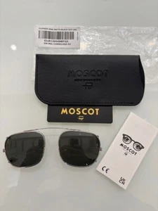 Clip on MOSCOT aggiuntivo occhiali da sole ORIGINALE cliptosh 46mm silver gr - Bild 1 von 1