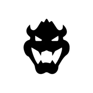 Bowser - Mario Vinyl Aufkleber Laptop Decal Autoaufkleber Fensteraufkleber - Bild 1 von 2