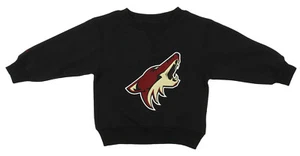 Reebok NHL Kids Arizona Coyotes Prime Fleece Pullover Sweatshirt, Black - Picture 1 of 3